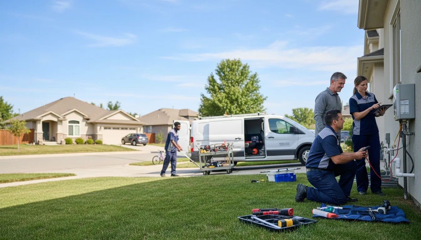 Tankless water heater service in Charlotte, VT